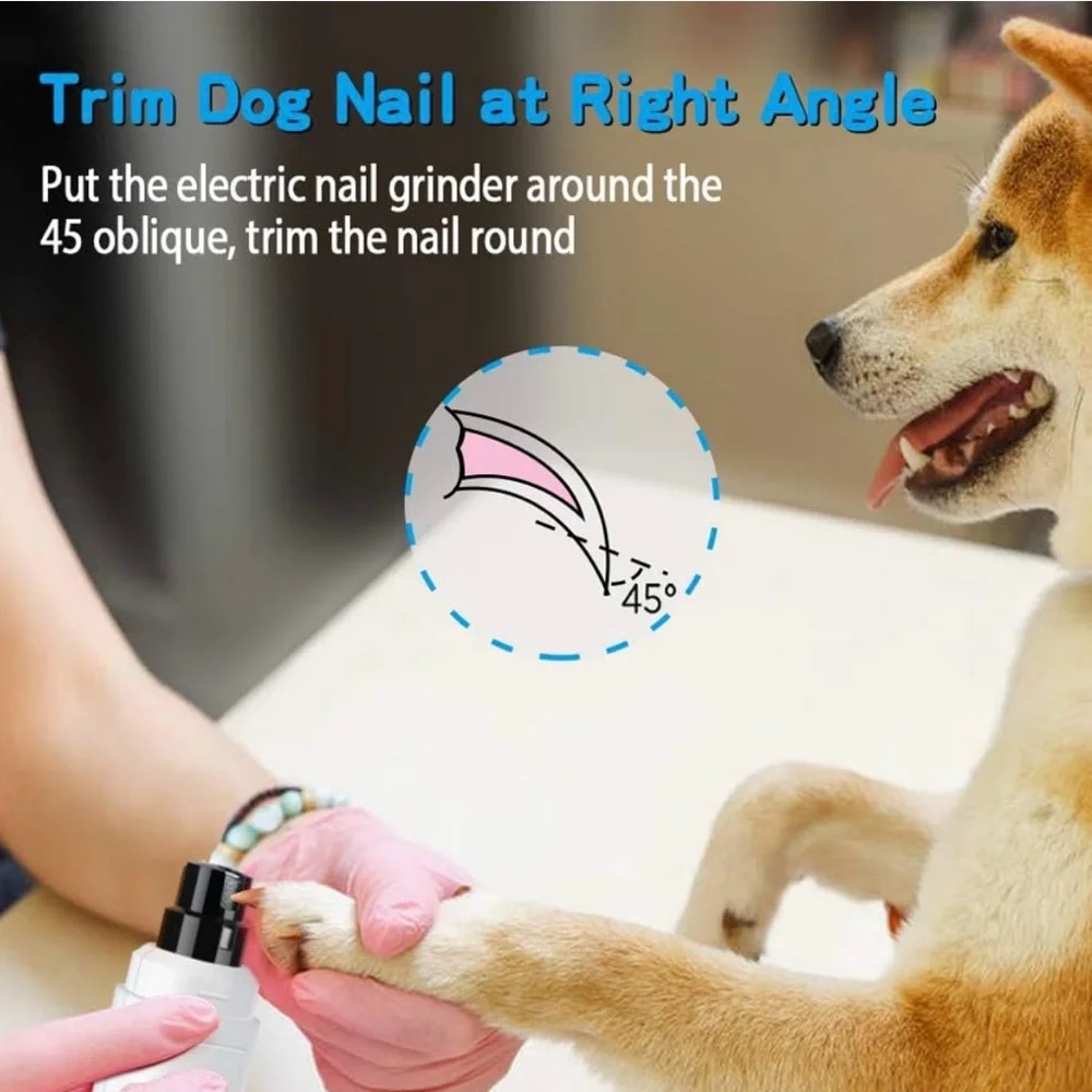 Professional pet nail grinder
